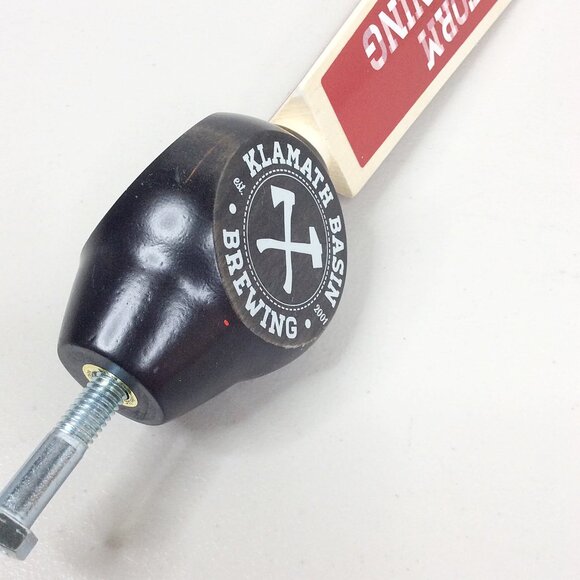 Klamath Basin Brewing Tap Handle Storm Warning Craft Beer Pull Falls Oregon - Picture 6 of 7